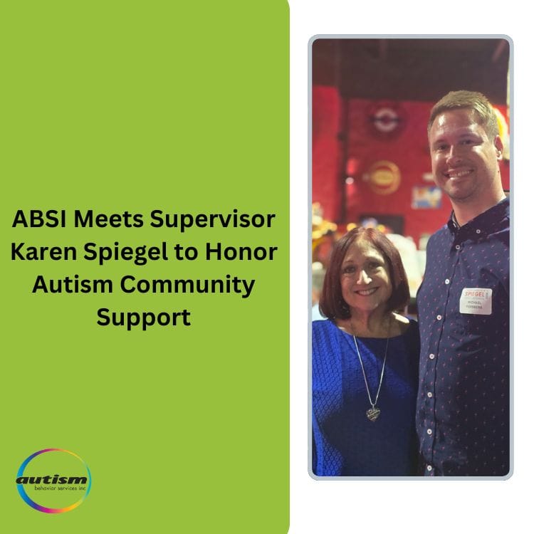ABSI Meets with Riverside County Supervisor Karen Spiegel to Celebrate Her Support of the Disability & Autism Community