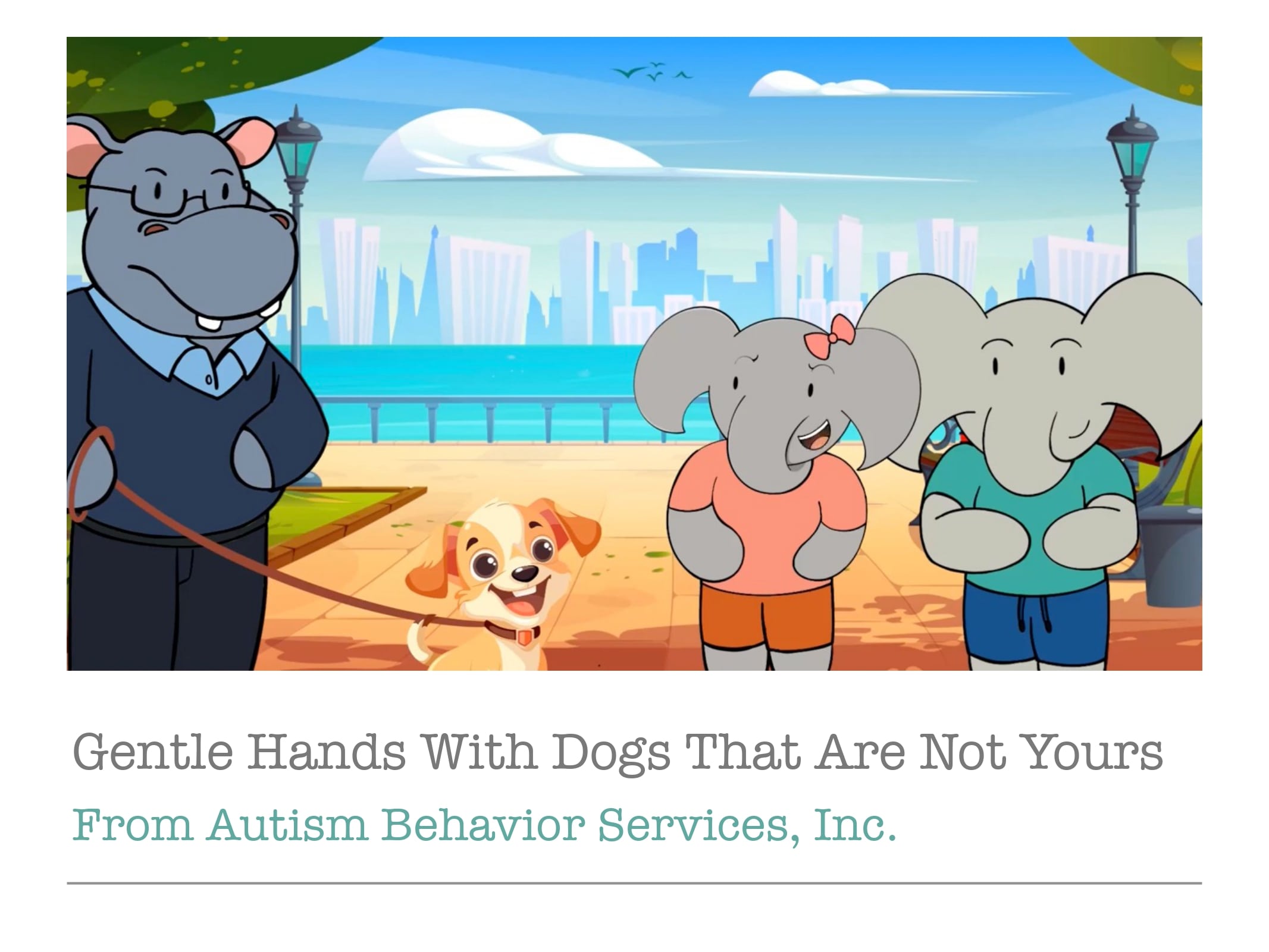 Gentle Hands With Dogs That Are Not Yours