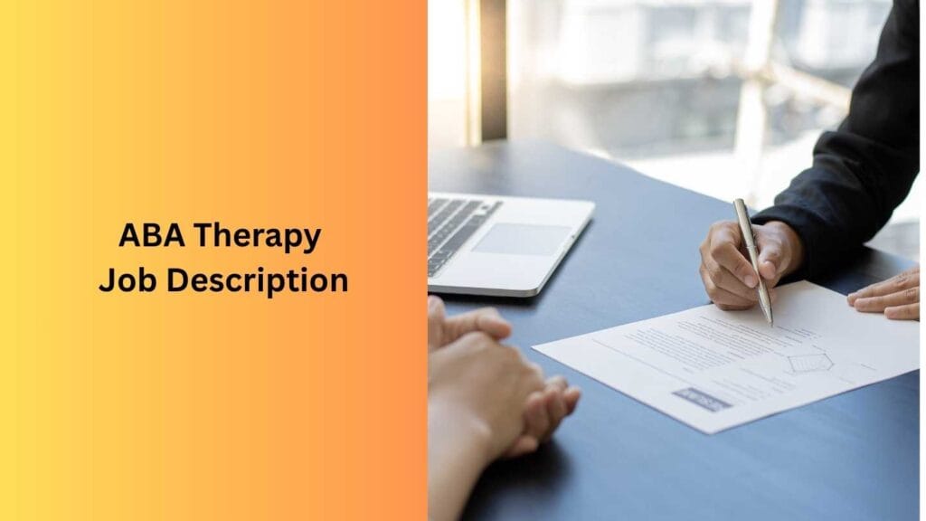 ABA Therapy Job Description